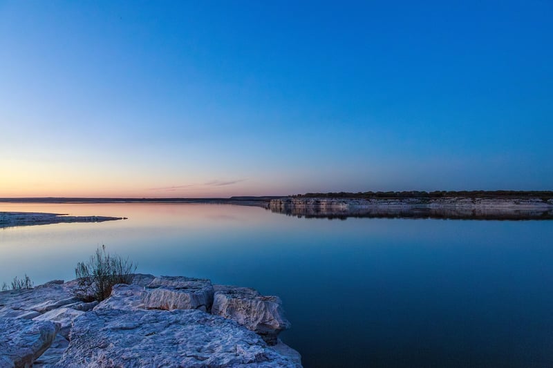Peaceful Lake Sunset