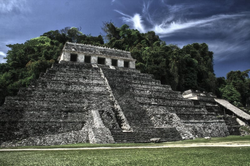 Mayan Temple Ruins